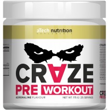 Предтренировочный комплекс aTech Nutrition предтренировочный комплекс Craze Адреналин, 175 г