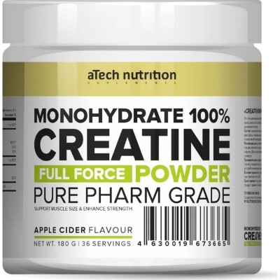 Креатин моногидрат aTech Nutrition Креатин Моногидрат 100% яблочный сидр, 180 г