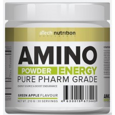 Аминокислоты aTech Nutrition аминокислотный комплекс Amino Energy Зеленое яблоко, 210 г Аминокислоты aTech Nutrition аминокислотный комплекс Amino Energy Зеленое яблоко, 210 г