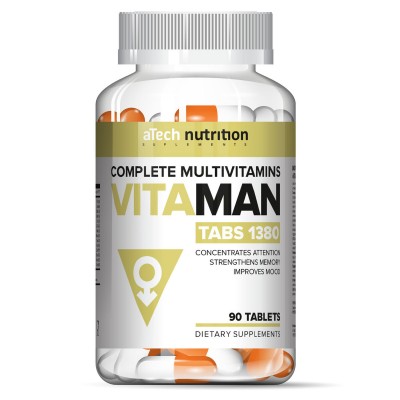 Витаминно-минеральный комплекс 'Vita Man' aTech nutrition, 90 таблеток