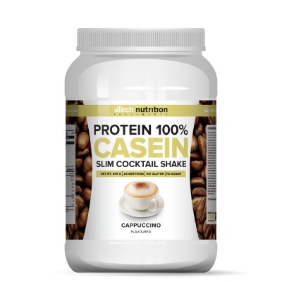 Белково-витаминный коктейль 'Casein Protein' со вкусом капучино ТМ aTech nutrition 840гр