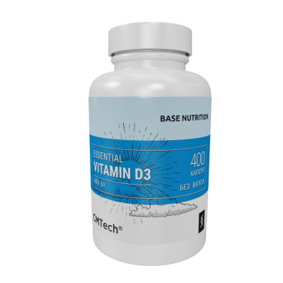 CMTech Vitamin D3 (Витамин Д3), 600 МЕ, 400 капс.