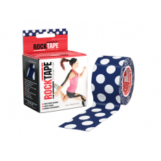 RockTape Кинезиотейп Design / 5см х 5м / в горошек RockTape Кинезиотейп Design / 5см х 5м / в горошек