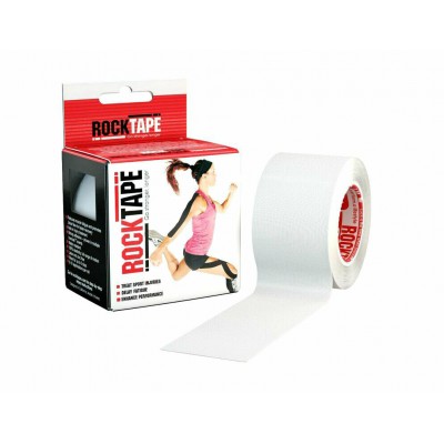 RockTape Кинезиотейп Classic / 5см х 5м / белый