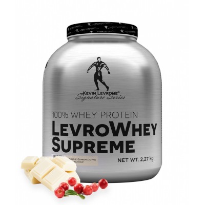 Протеин LEVRONE Levro Whey Supreme / 2270г / белый шоколад клюква