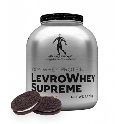 Протеин LEVRONE Levro Whey Supreme / 2270г / печенье белый крем