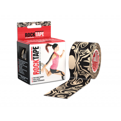 RockTape Кинезиотейп Design / 5см х 5м / тату