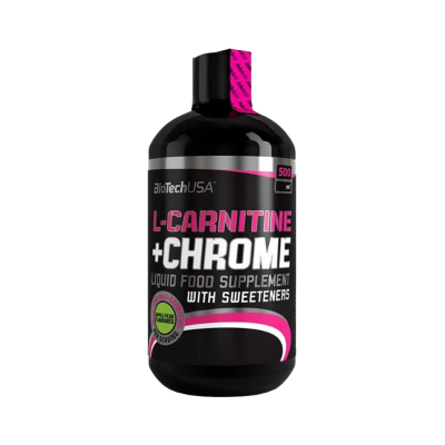 БиоТеч L-карнитин + Хром / 500мл / груша яблоко
