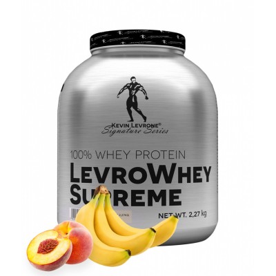 Протеин LEVRONE Levro Whey Supreme / 2270г / банан персик