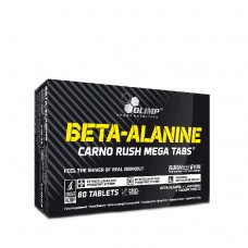 Olimp Beta Alanine Carno Rush Mega Tabs (Бета-Аланин), 800 мг, 80 таб
