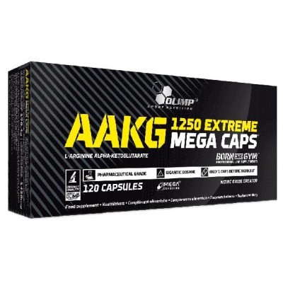 Olimp AAKG 1250 Extreme Mega Caps (Аргинин), 120 капсул
