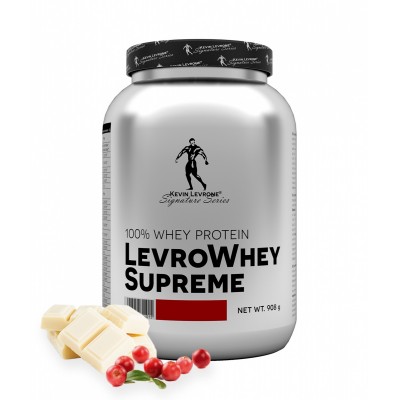 Протеин LEVRONE Levro Whey Supreme / 908г / белый шоколад клюква