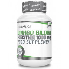 BioTech USA Ginko Biloba+Lecithin 1000 mg