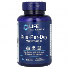 Мультивитаминный комплекс Life Extension One-Per-Day Multivitamin, 60 капс.