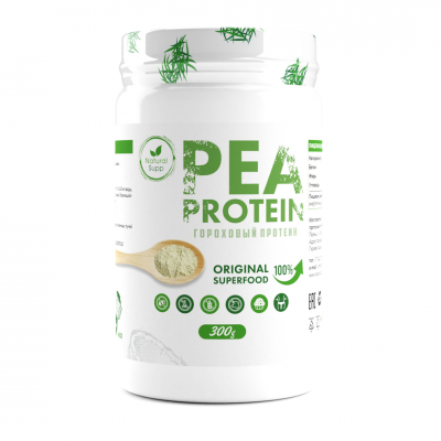 Изолят горохового протеина NaturalSupp Pea Protein, без вкуса, 300 гр.