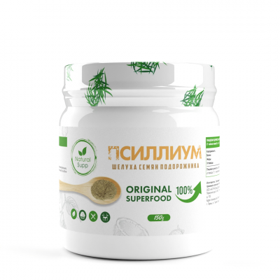 Псиллиум NaturalSupp Psyllium, 150 гр.