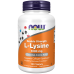 Лизин Now Foods L-lysine, 1000 мг, 100 табл.