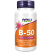 Комплекс B-50 Now Foods, 100 табл.