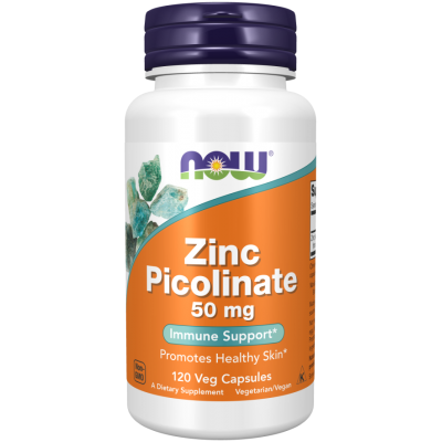 Цинк Пиколинат Now Foods Zinc Picolinate 50 мг, 120 капс.