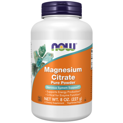Магний Цитрат Now Foods Magnesium Citrate, 227 гр.