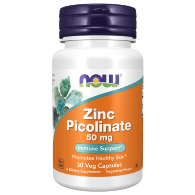 Цинк Пиколинат Now Foods Zinc Picolinate 50 мг, 30 капс.