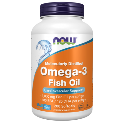 Omega-3 30% Now Foods, 200 капс.