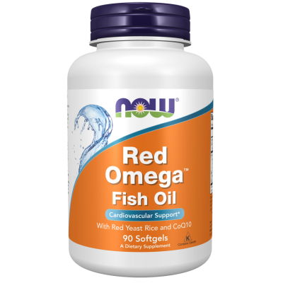 Красная Омега Now Foods Red Omega, 90 капс.