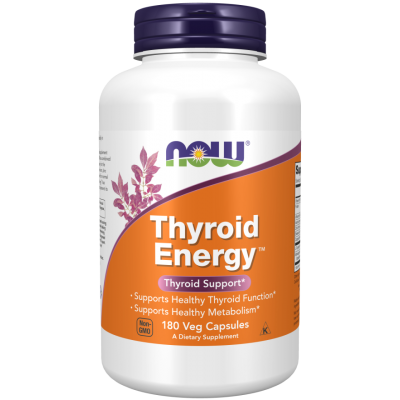 Тироид Энерджи Now Foods Thyroid Energy, 180 капс.