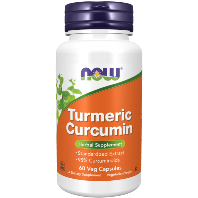 Куркумин Now Foods Turmeric Curcumin, 60 капс.