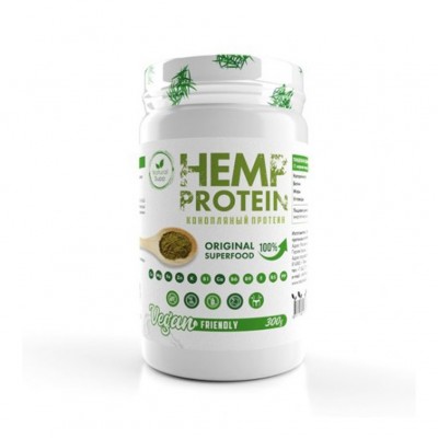 NaturalSupp Hemp Protein (Изолят конопляного протеина), без вкуса, 300 гр.