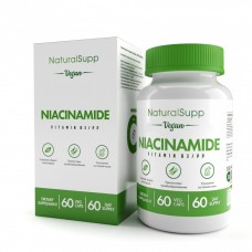 Naturalsupp Витамин Б3 "Вег" – (Ниацинамид, витамин PP) 60 капс.60мг/капс.