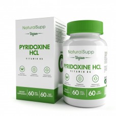 Naturalsupp Пиридоксин гидрохлорид (Витамин Б6), 60 капс.