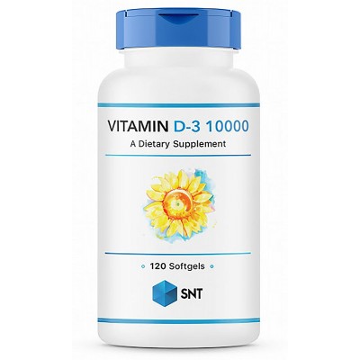 SNT Витамин Д3 120 капсул (10,000iu)