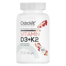 OstroVit Vitamin D3+K2 90 таблеток