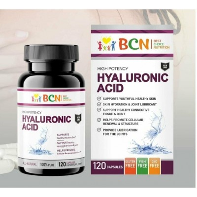 BCN Hyaluronic Acid (Гиалуроновая кислота), 100 мг, 120 капсул