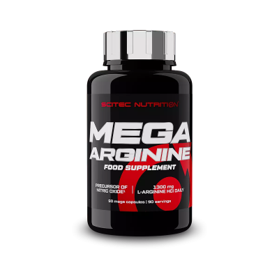Аргинин Scitec Nutrition Mega Arginine, 90 капс.