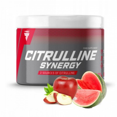 Trec Nutrition Citrulline Synergy (Цитруллин), 240 гр, Арбуз-яблоко