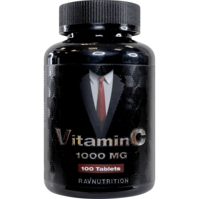 RavNutrition Витамин С, 1000 мг/таб, 100 таблеток.